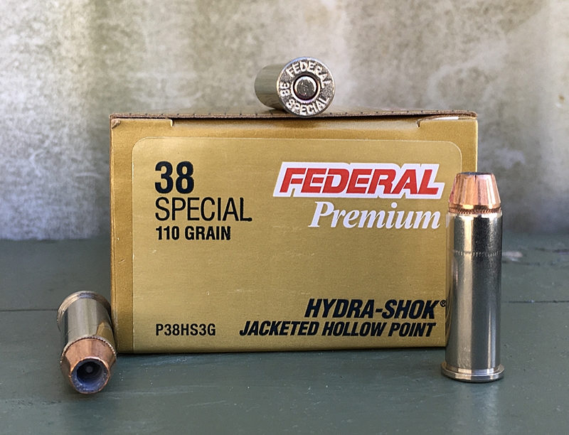 FEDERAL PREMIUM 38 SPECIAL 110gr HYDRA-SHOK JHP 50rd BOX