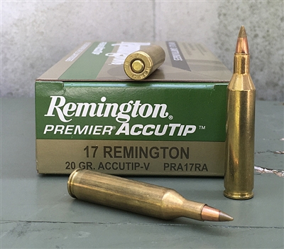 REMINGTON PREMIER 17 REM 20gr ACCUTIP-V 20rd BOX