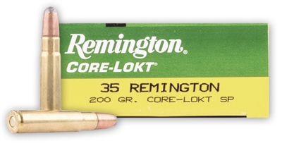 REMINGTON 35 REM 200gr CORE-LOKT SOFT POINT 20rd BOX